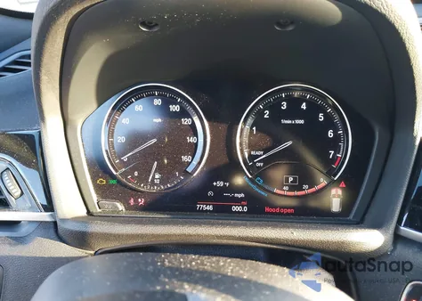 2018 BMW X1 xDrive28I из США, поврежденный, VIN WBXHT3C3XJ5L30737